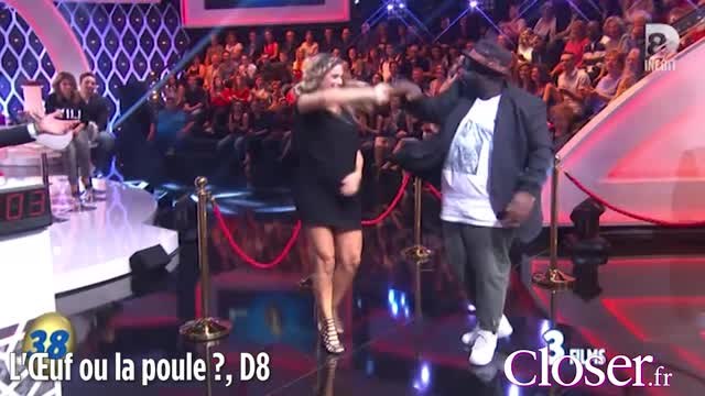 L'Œuf ou la poule ?: Clara Morgane et Issa Doumbia rejouent Grease