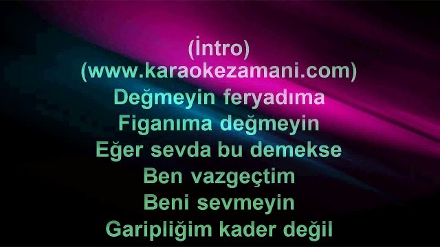 Sertab Erener - Rüya - 1994 TÜRKÇE KARAOKE