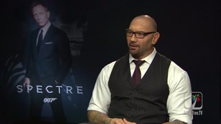 Dave Bautista interview James Bond SPECTRE