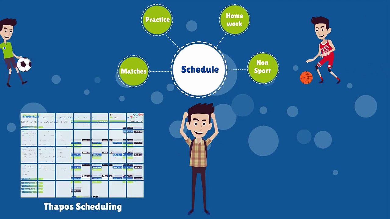 Thapos - Tool for athletes to manage their sporting life, profile, schedule, athlete social network