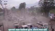 Earthquake Real CCTV Footage Of Nepal's Very Very Scary and Dangerous MUST Watch