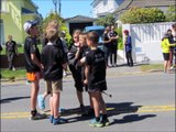La parade des All Blacks à Christchurch