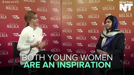 Malala Meets Emma Watson