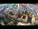 Roma - 4 novembre 2015, le Frecce Tricolori in volo (04.11.15)
