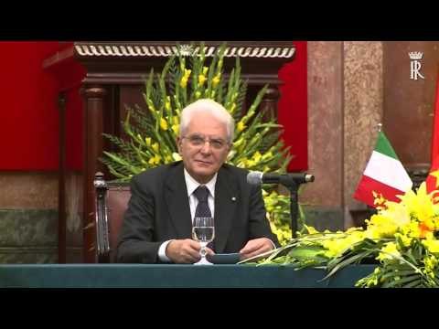 Vietnam - Dichiarazioni alla stampa di Mattarella (06.11.15)