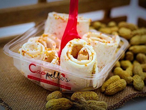 How to make ice cream in Rolls in ThaiLand -very very Easy Trick To Make Ice Cream