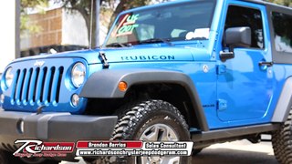 2015 Jeep Wrangler Rubicon | Richardson, TX Brandon Berrios | Richardson Chrysler Jeep Dodge Ram