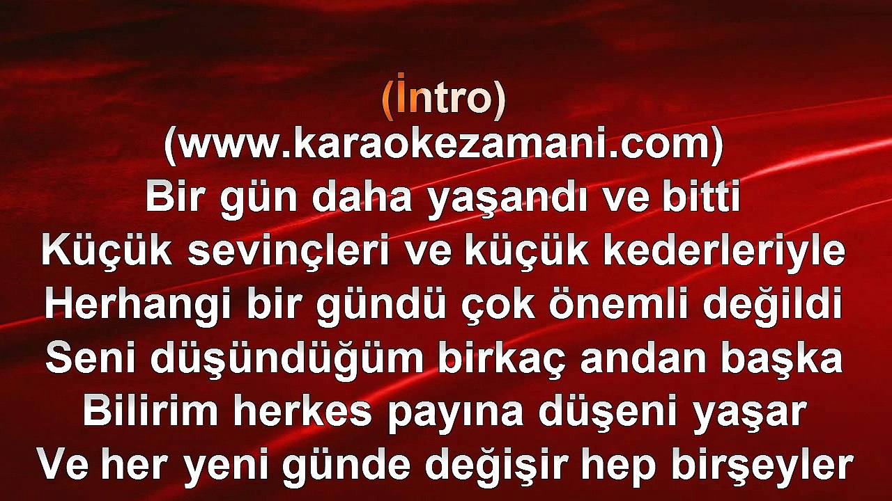 Sezen Aksu - Beni Unutma - 1982 TÜRKÇE KARAOKE