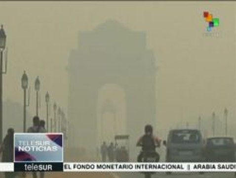 India: contaminación en Nueva Delhi alcanza niveles sin precedentes