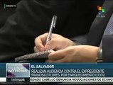 Expresidente salvadoreño enfrenta audiencia preliminar por corrupción