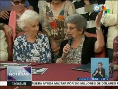 Argentina: abuelas de Plaza de Mayo hallan al nieto número 118