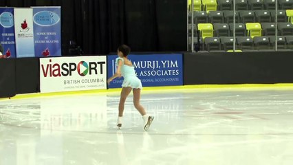 Cassandra Chow - Juv Women U14 - 2016 Skate Canada BC/YK Sectional Championships