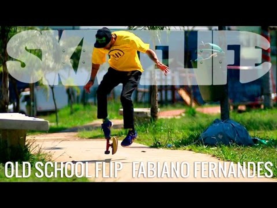 Old School Flip | TUTORIAL #SKATELIFE | FABIANO FERNANDES