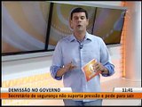 DEMISSÃO NO GOVERNO