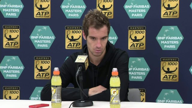 Tennis - ATP - Paris : Gasquet «Quand même, c'était pas mal»
