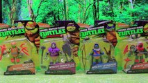 Mystic Teenage Mutant Ninja Turtles Toy Review Raph Fights Mikey and Leo with Donnie