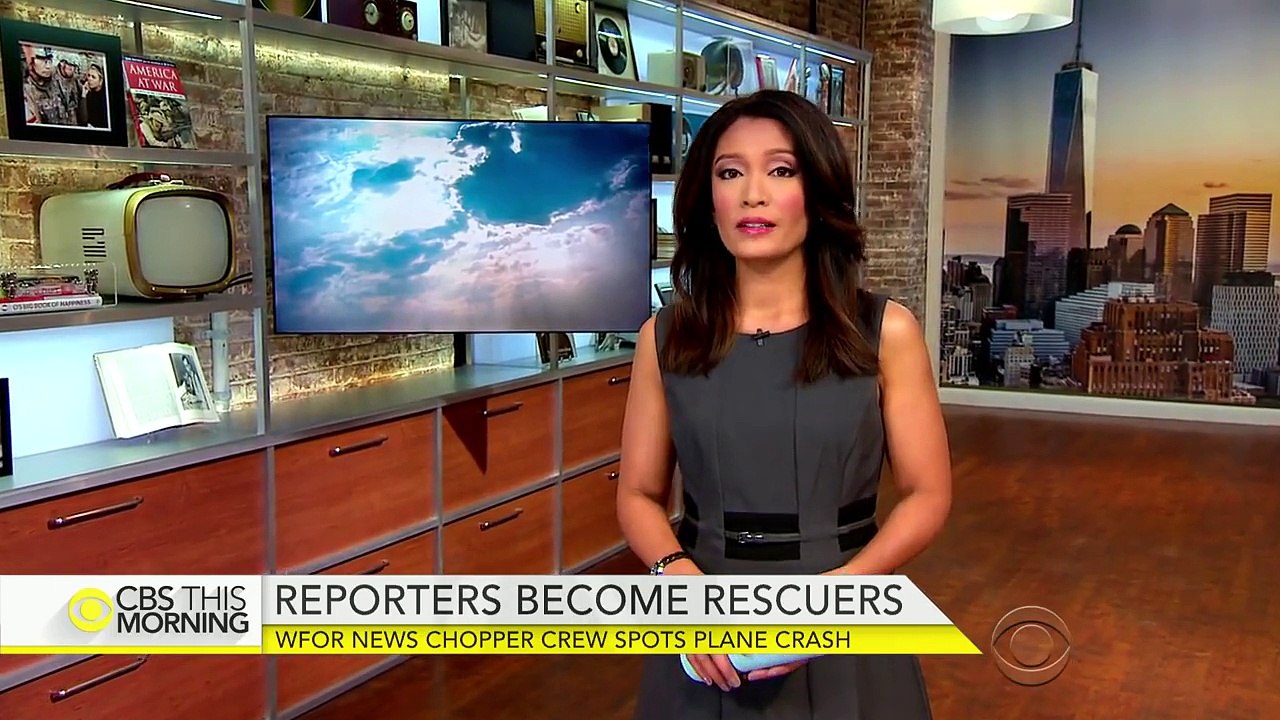 CBS Miami chopper crew helps rescue plane crash survivors