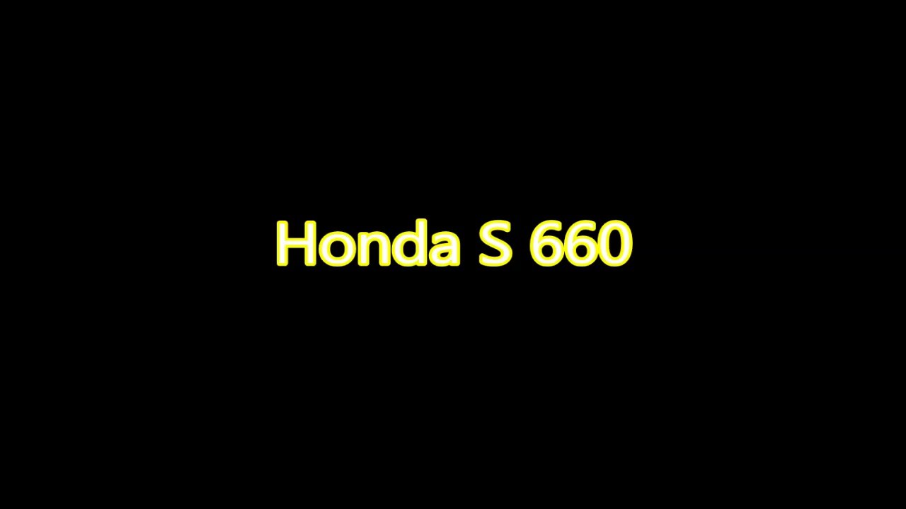 Honda S 660 Salon 2015
