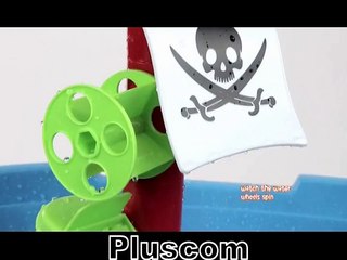 Beach Pirate Ship Sand And Water Table Toy Game
