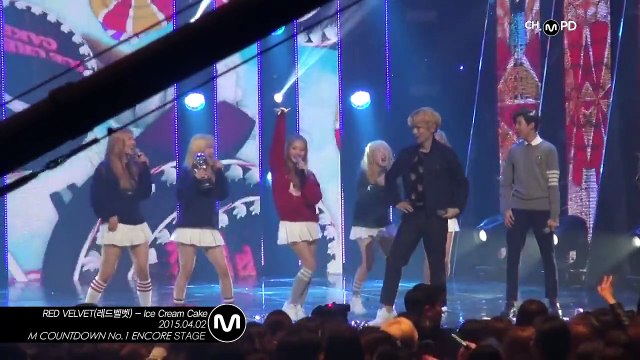 [MPD직캠] 레드벨벳 1위 앵콜 직캠 Ice Cream Cake RED VELVET Fancam No.1 Encore Mnet M COUNTDOWN 150402