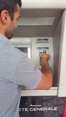 سحب المال من الصراف الالي في المغرب بواسطة بايونير