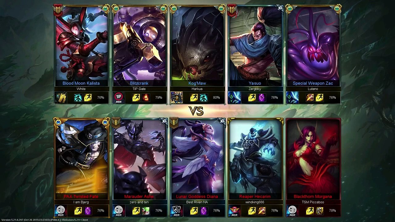 Doublelift picks Ashe - LOL Highlights