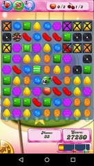 Candy Crush Saga Level 205 - No Boosters 3 Stars