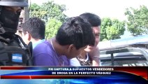 Capturan a dos pandilleros salvadoreños que operaban en San Pedro Sula