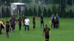 Romanian coach punches the referee in the face in a Romanian Cup game