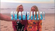 Plajda Yanan Turistlere Donduran Karlı Şaka Yapmak - Komik videolar - Funny videos
