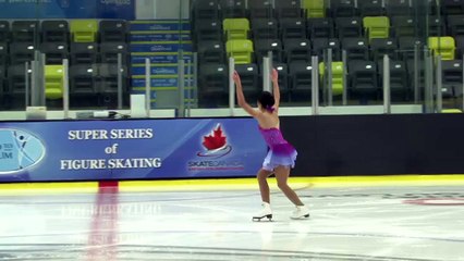 Joie Gu - Juv Women U14 - 2016 Skate Canada BC/YK Sectional Championships