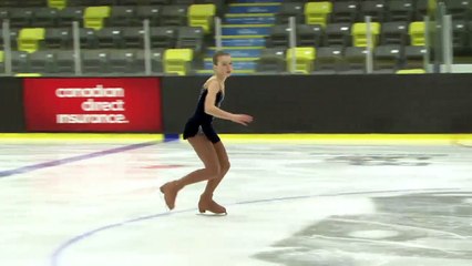 Bronwyn Bird - Juv Women U14 - 2016 Skate Canada BC/YK Sectional Championships
