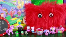 Giant Surprise Toys Backpack Bag Play Doh Fashems LPS Bubble Guppies Shopkins Rare Fuzzy M