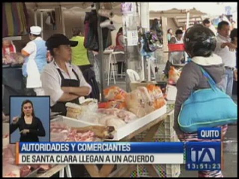 Autoridades y comerciantes de Santa Clara llegan a un acuerdo