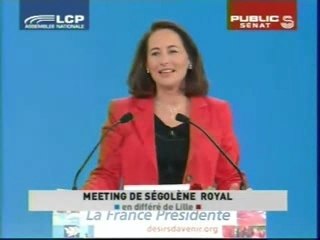 Ségolène Royal Meeting Lille 1/3