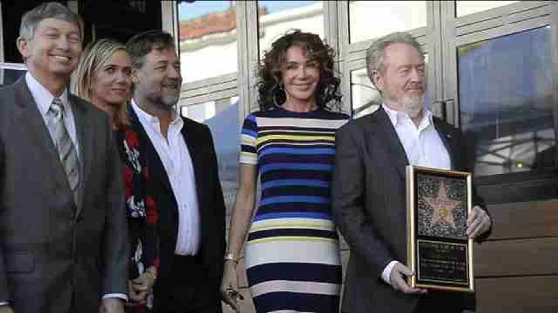 Ridley Scott receives star on Hollywood Walk of Fame