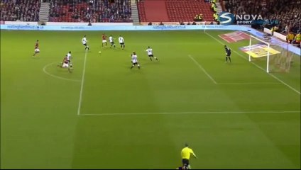 1-0 Nélson Oliveira Goal England  Championship -  Nottingham F. 1-0 Derby County -06.11.2015,.