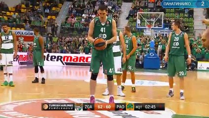 Basket Zielona Góra - Panathinaikos B.C. LAST 3 MINUTES