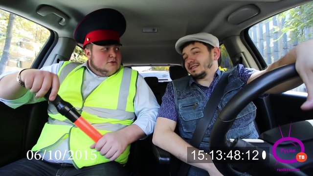 Таксист Русик. Экзамен ГАИшника