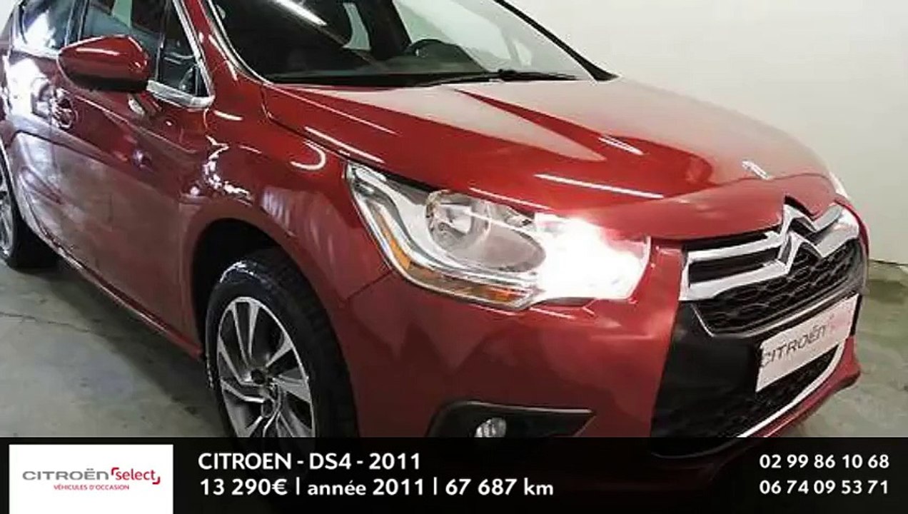 Annonce Occasion CITROëN DS4 HDi 110 FAP Chic 2011