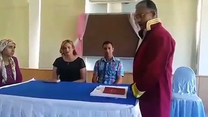 Damat adayı 'hayır' diye şaka yapınca nikah memuru sinirlenip gitti