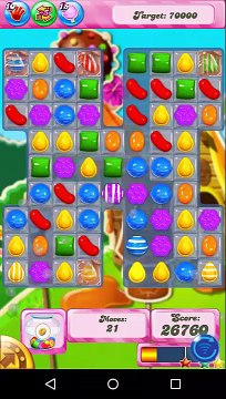 Candy Crush Saga Level 193 - No Boosters