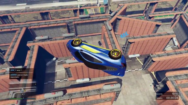 LABERINTO 100% IMPOSIBLE! - Gameplay GTA 5 Online Funny Moments (Carrera GTA V PS4)