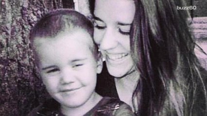 Bieber says bye-bye to mom
