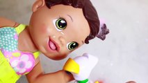 BABY ALIVE BUBBLE BATH Eating Orbeez & Bubbles Bubble Guppies Bath Playtime Messy Fun Tub