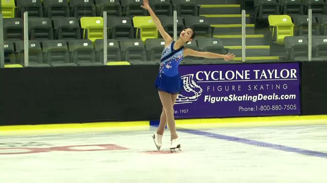 Mary-Jo Yun - Pre Novice Women Free - 2016 Skate Canada BC/YK Sectional Championships
