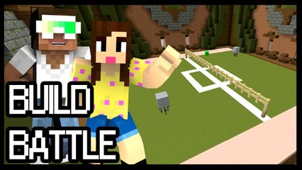 COOKING CHANNEL - BUILD BATTLE - Minecraft Mini-Game w/Biggs87x  -