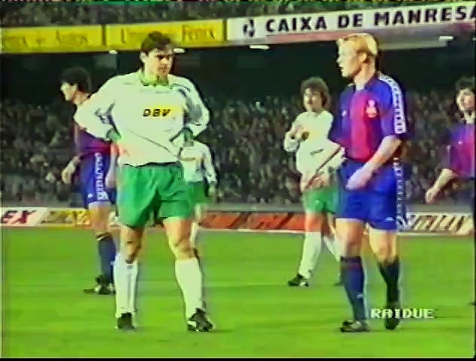 FC Barcelona 'Dream Team' vs. Werder Bremen - UEFA Supercup 1991/92, 2nd leg - 1/4