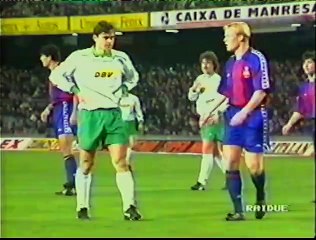 FC Barcelona "Dream Team" vs. Werder Bremen - UEFA Supercup 1991/92, 2nd leg - 1/4