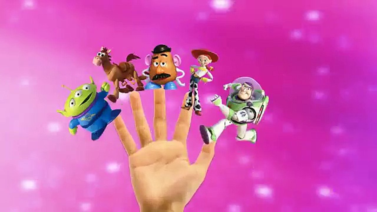 Toy Story Cartoons Finger Family Rhymes For Children | Toy Story Finger Family Nursery Rhy